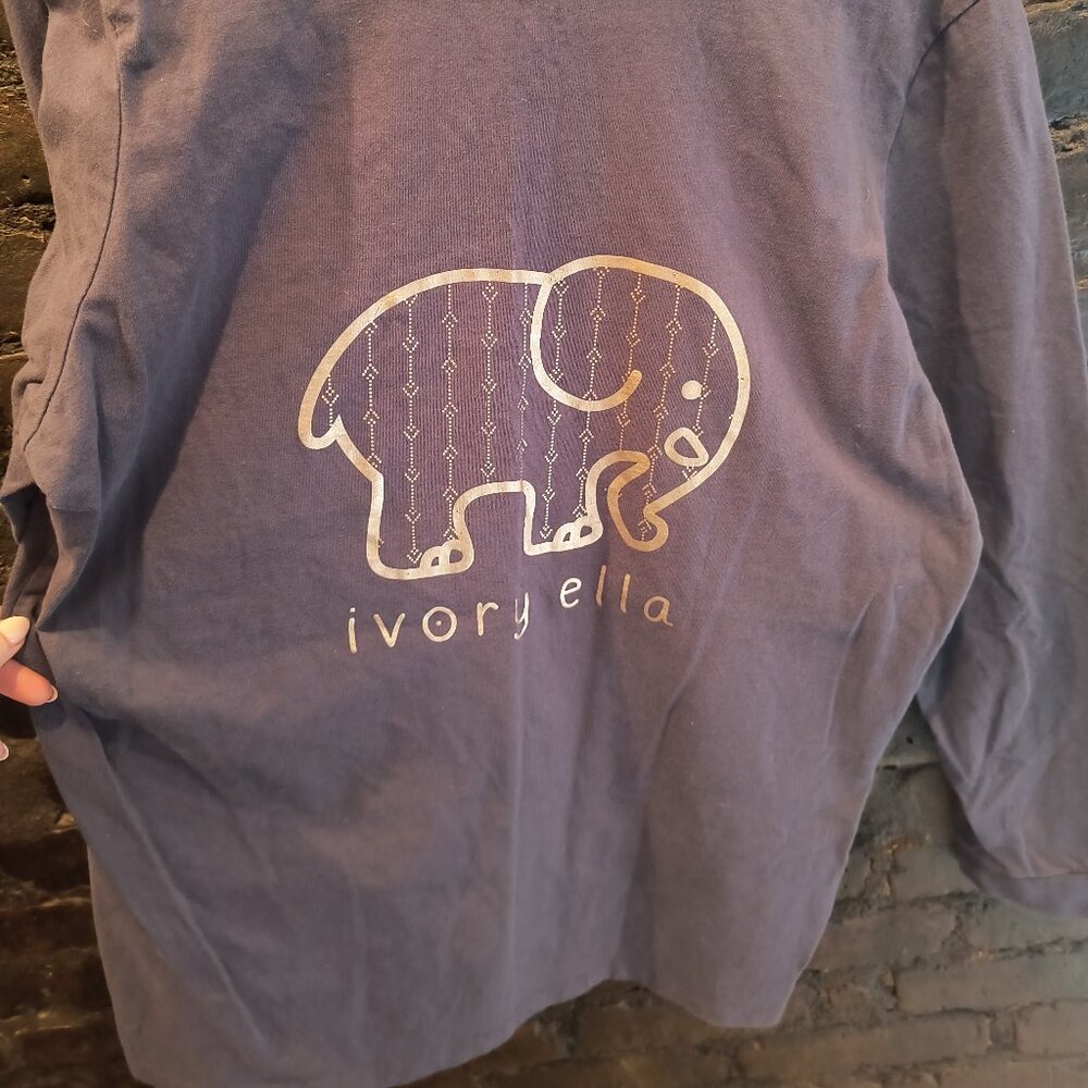 Ivory Ella Long Sleeve T-Shirt